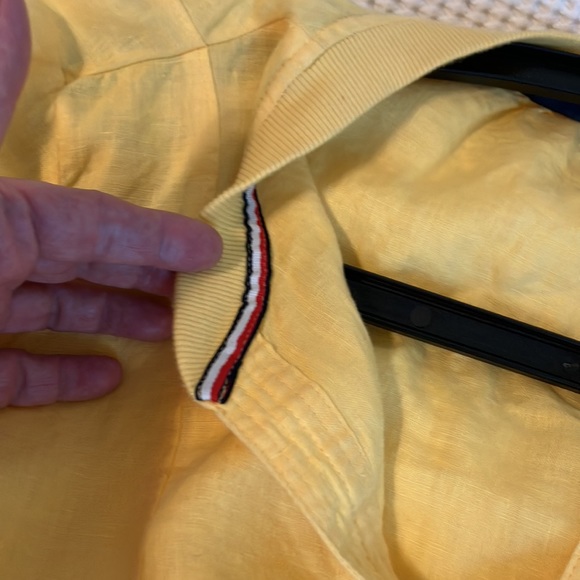 Tommy Hilfiger blouse 100% linen size L - Picture 13 of 14